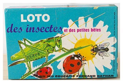 Loto des insectes et des petites bêtes