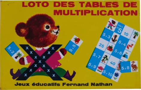 Loto des tables de multiplication