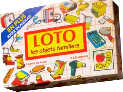 Loto - Les objets familiers
