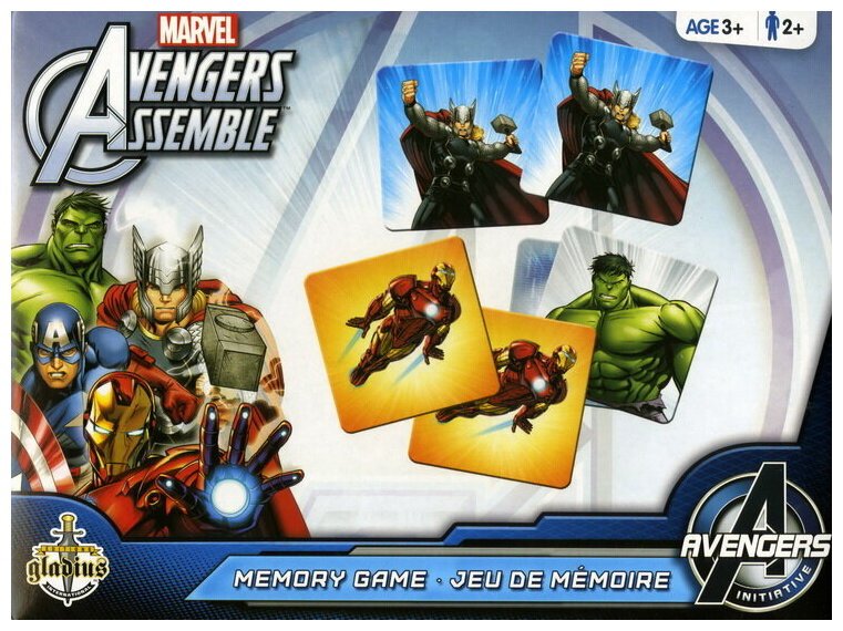 Jeu De Mémoire - Marvel Avengers Assemble