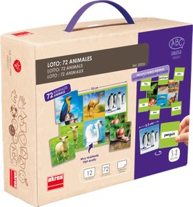 Loto - 72 animaux