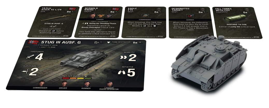 World of Tanks Miniatures Game – Stug III G - German