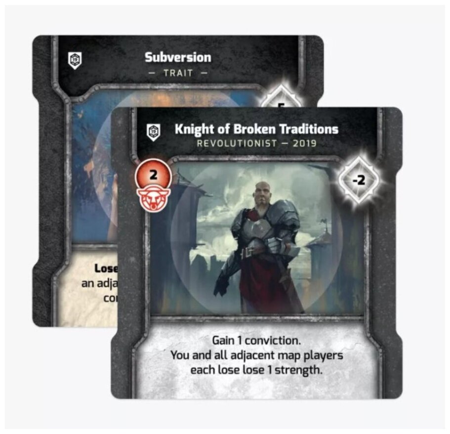 Vindication - Board Game Revolution Promo Pair