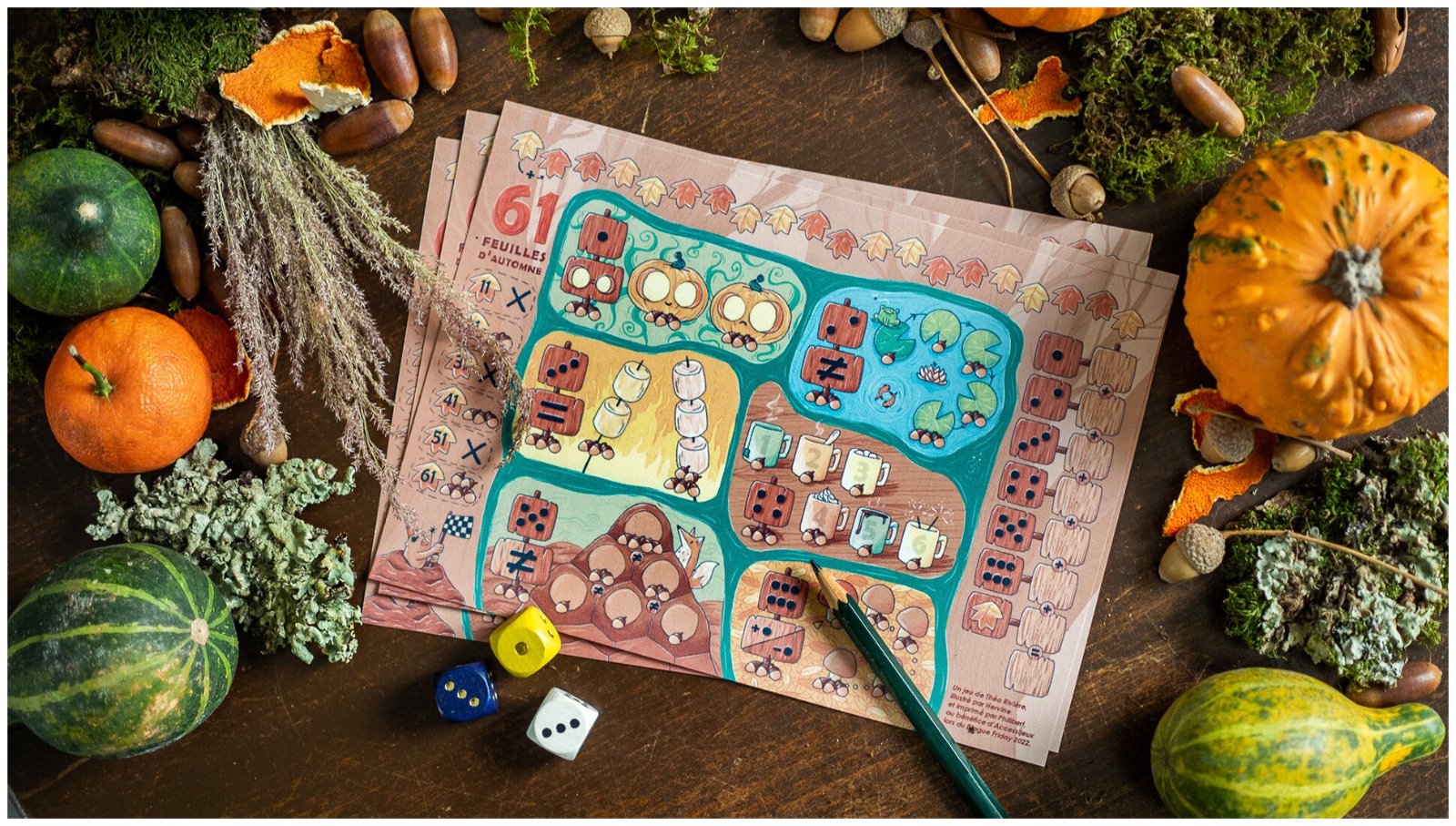 61 Feuilles d'Automne - Print & Play