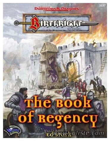 AD&D - Birthright - The Book of Regency