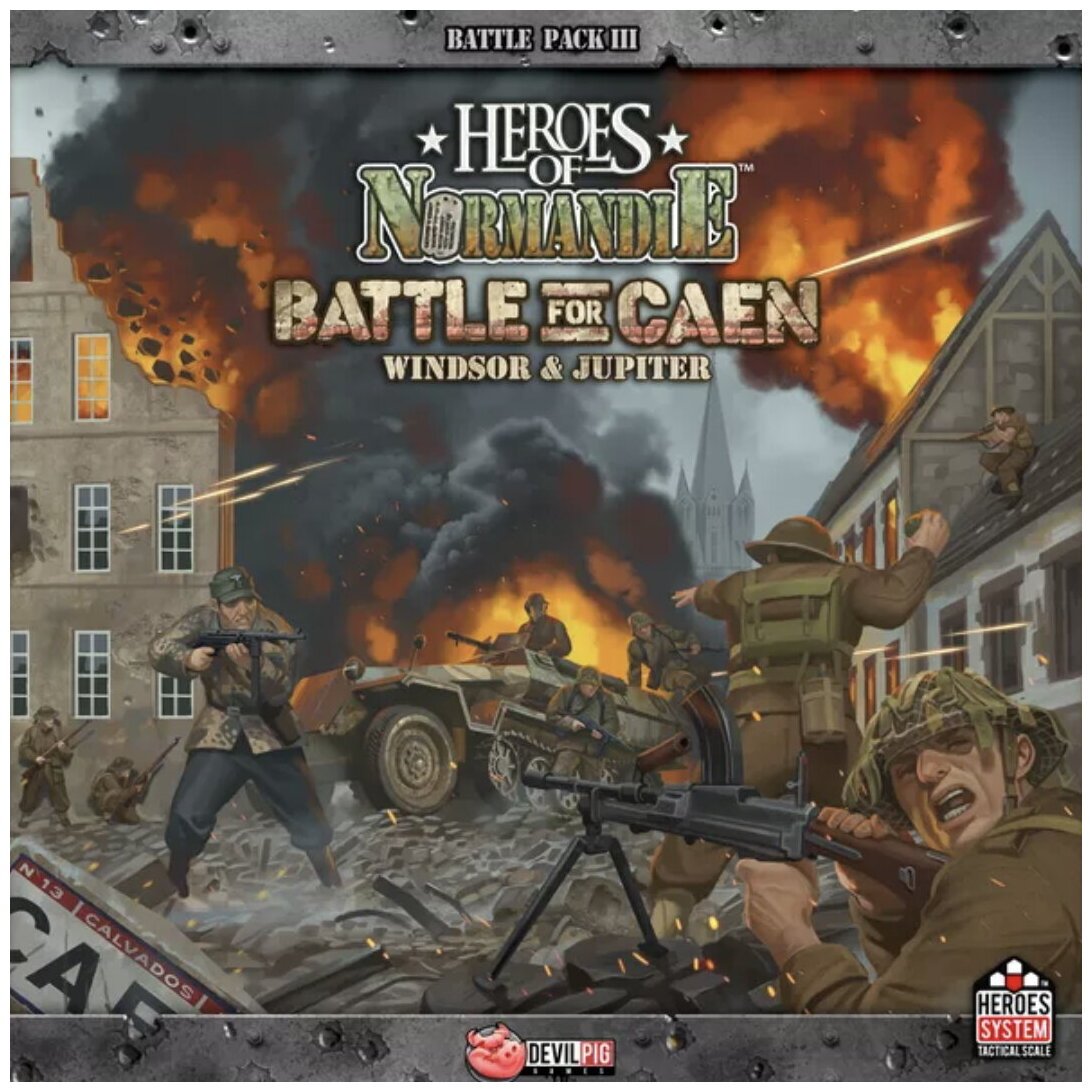 Heroes Of Normandie - Battle For Caen  Operation Windsor & Jupiter - Big Red One Edition