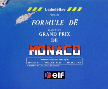 Formule Dé - Circuit № 1 Grand Prix de MONACO