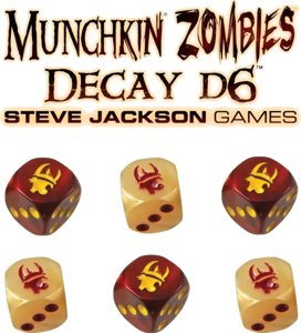 Munchkin Zombies - Decay D6