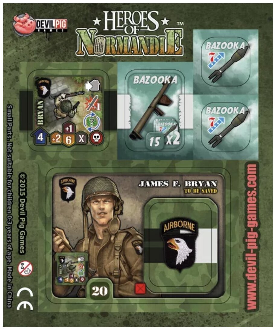 Heroes of Normandie - James F. Bryan