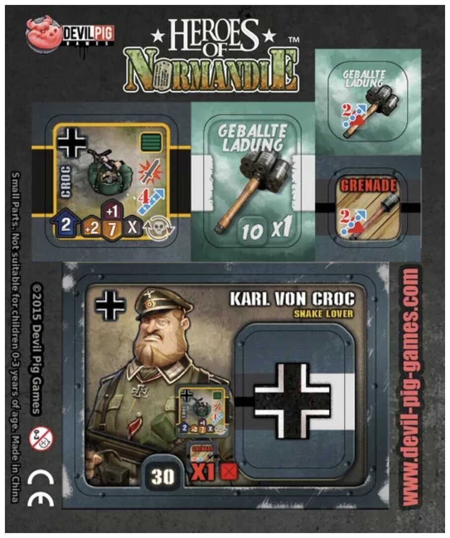 Heroes of Normandie - Karl Von Croc