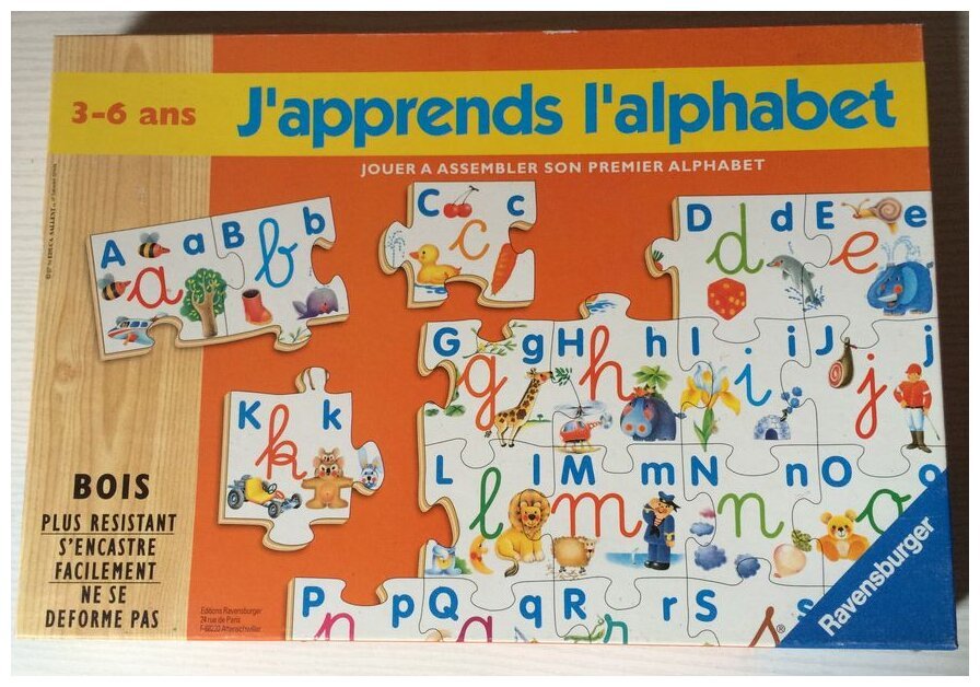 J'apprends l'alphabet