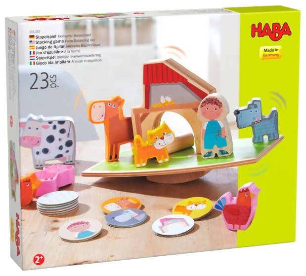 Jeu d 'équilibre à la ferme