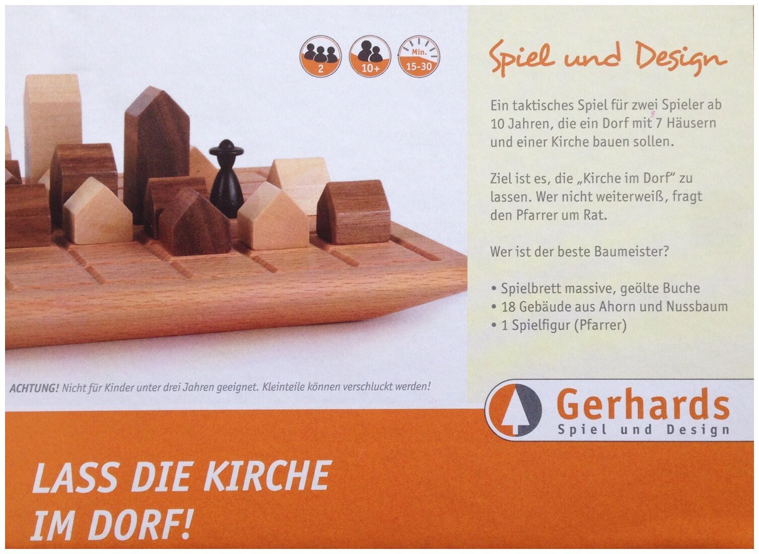 Lass die Kirche im Dorf!