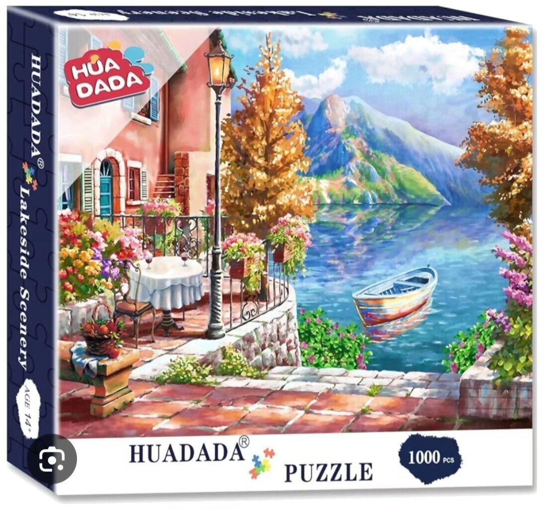Puzzle - Lakeside Scenery - 1000 Pièces
