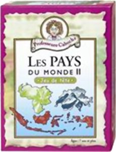 Professeure Caboche - Les Pays Du Monde II - Jeu De Tête — Édition 2007