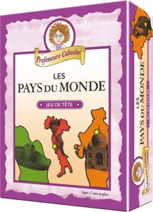 Professeure Caboche - Les Pays du Monde - Jeu de tête