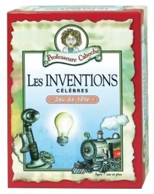Professeure Caboche - Les inventions célèbres - Jeu de tête