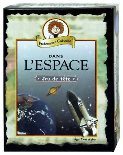 Professeure Caboche - Dans l'espace - Jeu de tête