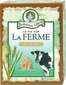 Professeure Caboche - La vie sur la ferme - Jeu de tête
