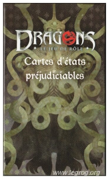 Dragons - Cartes d'états préjudiciables