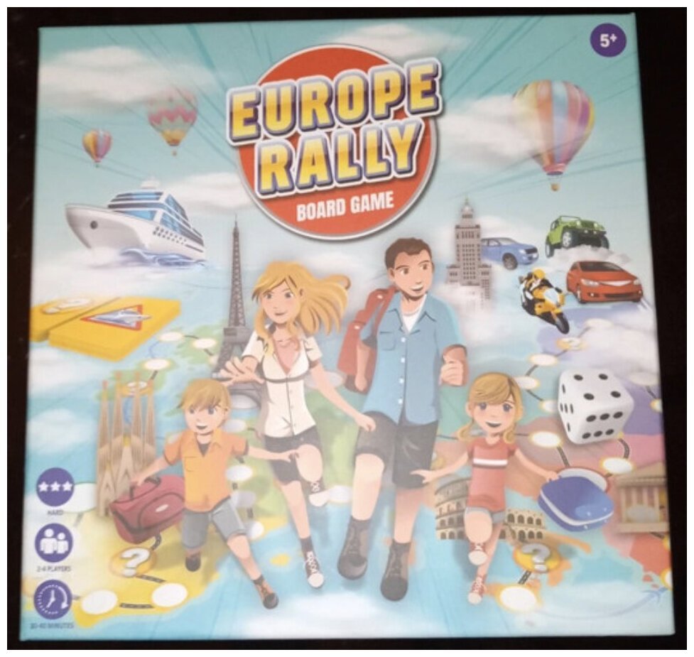 Europe Rally - Board Game
