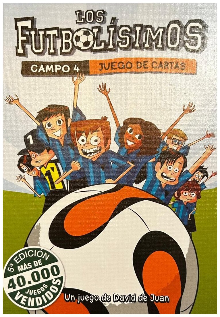 Los Futbolísimos - Campo 4 Juego de cartas