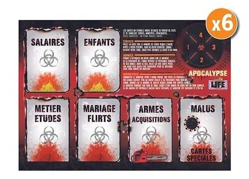 Smile Life - 6 Plateaux De Jeu Apocalypse