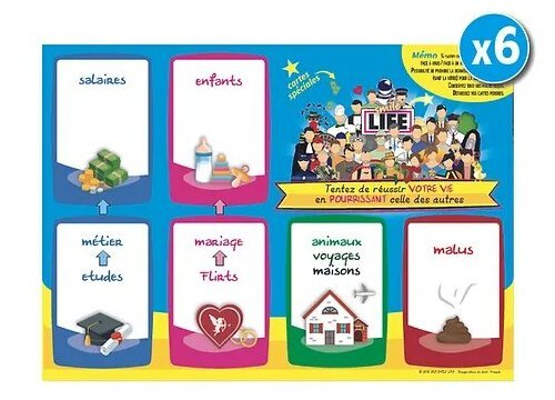 Smile Life - 6 Plateaux De Jeu