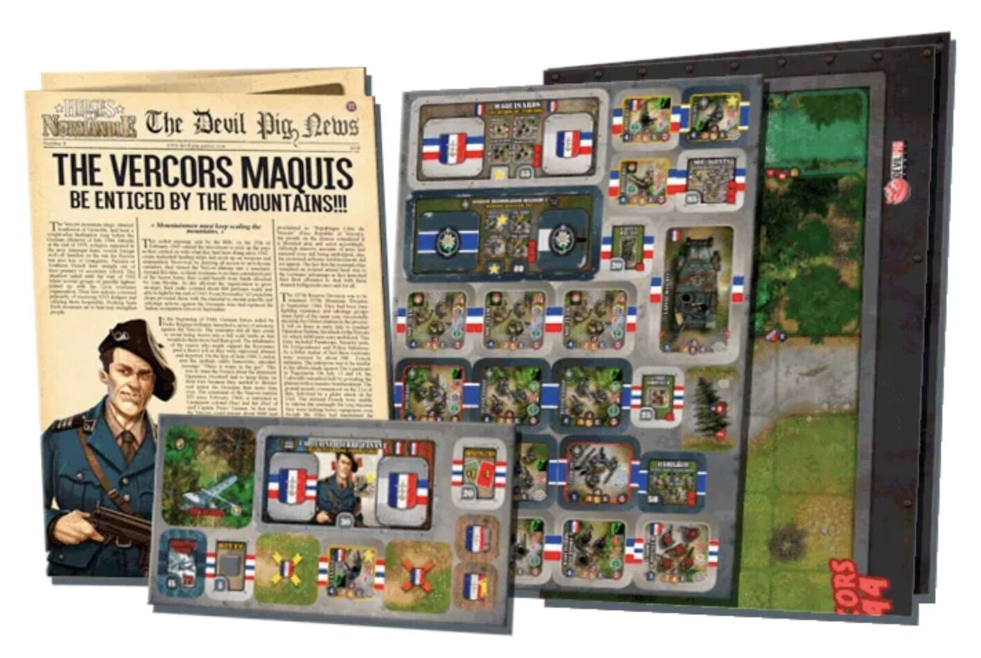 Heroes Of Normandie - Gazette N°8 "Le Maquis Du Vercors"