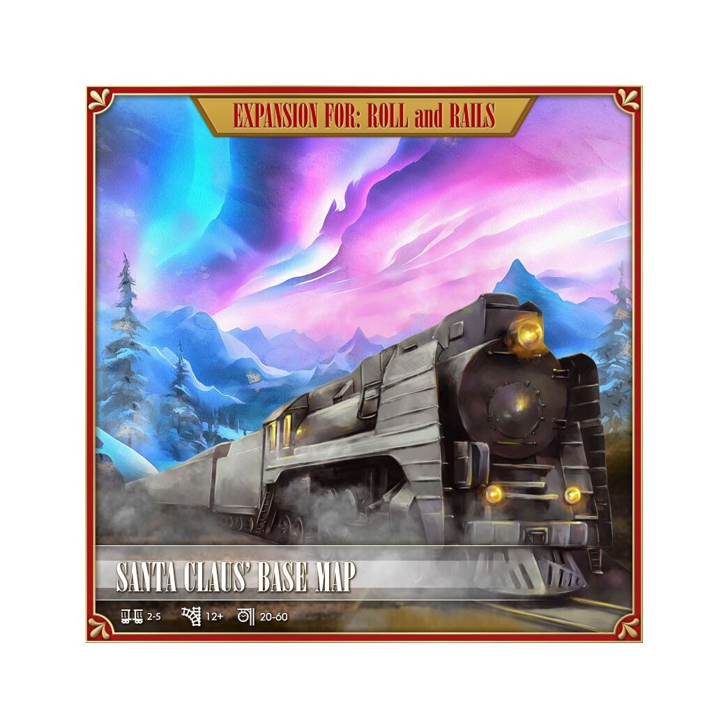 Roll and Rails - Santa's Base map pack
