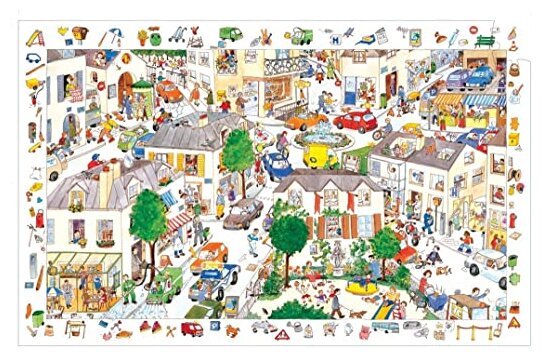 Puzzle Observation - La ville - 100 pièces