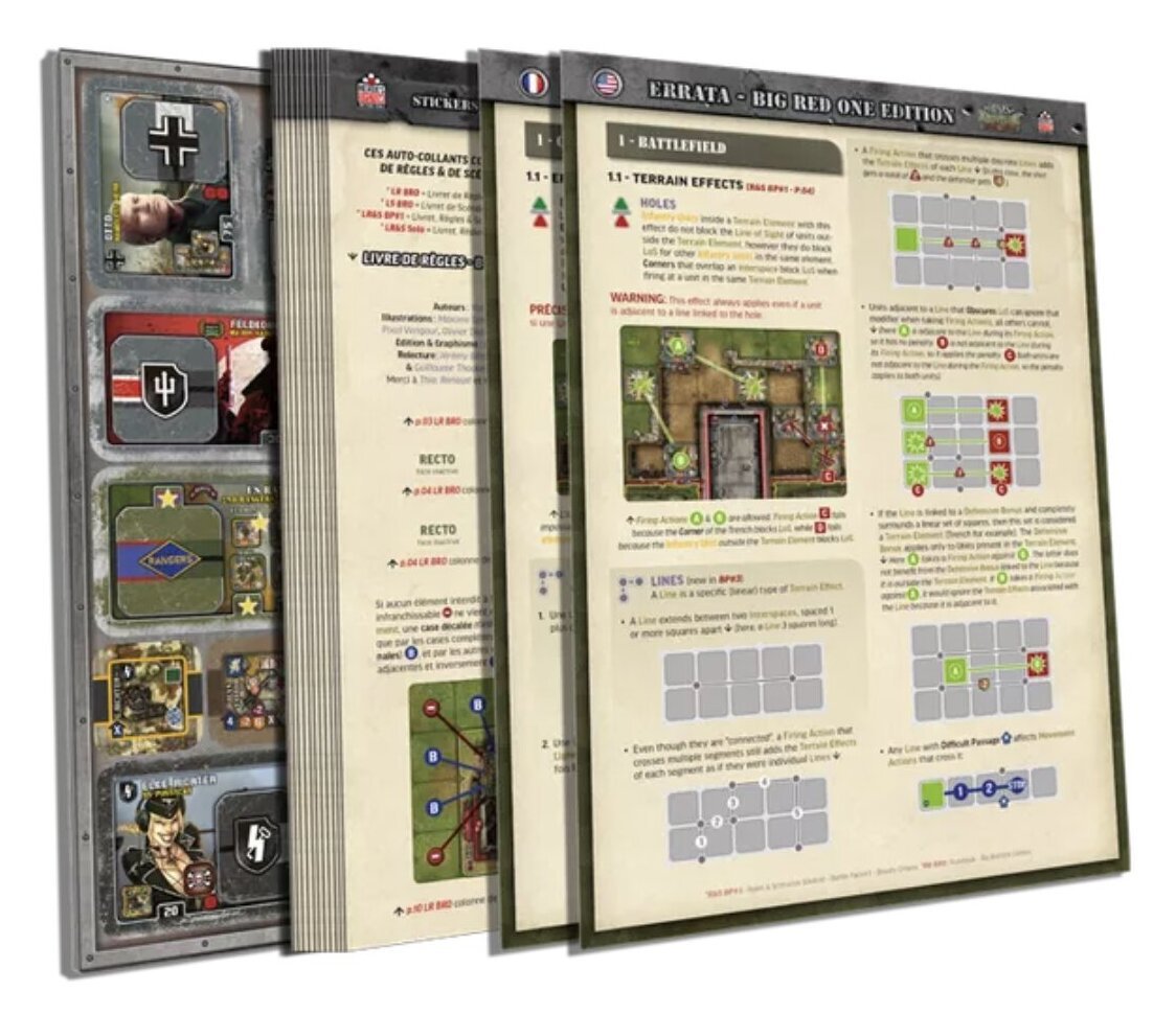 Heroes Of Normandie Big Red One Edition – Errata