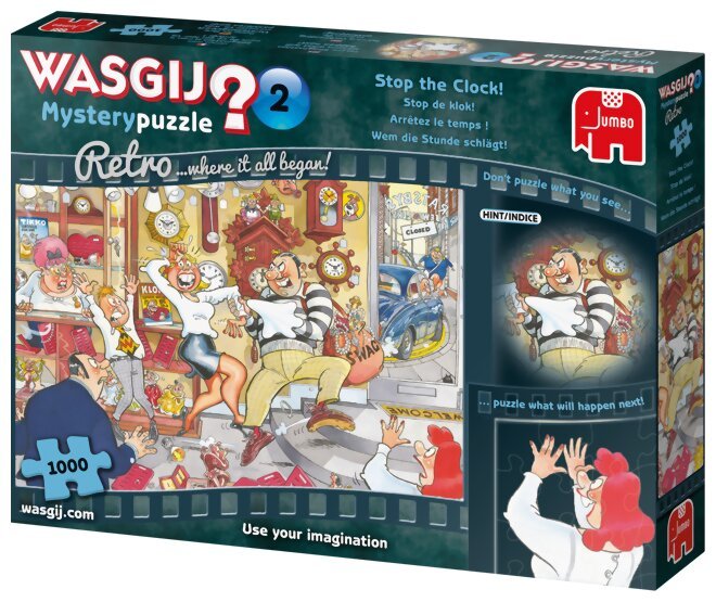 Wasgij? 2 - Arrêtez le temps ! - Mystery puzzle - 1000 pièces