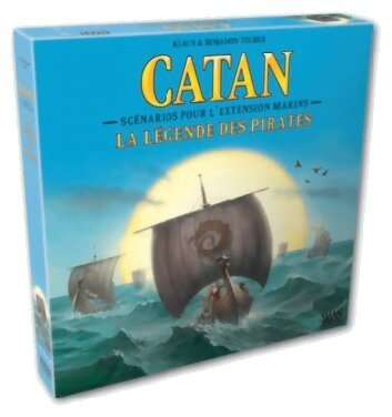 Les Colons de Catane - La Légende des Pirates - Scénarios pour l'extension Marins