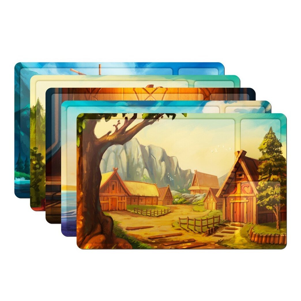 Viking Raiders - Set De Tapis De Jeu Individuels