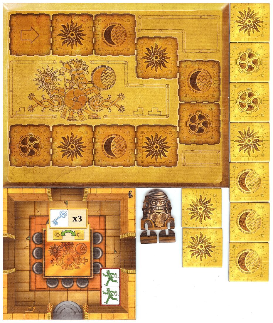 Escape - La Malédiction du Temple – Queenie 8 - Le calendrier Maya