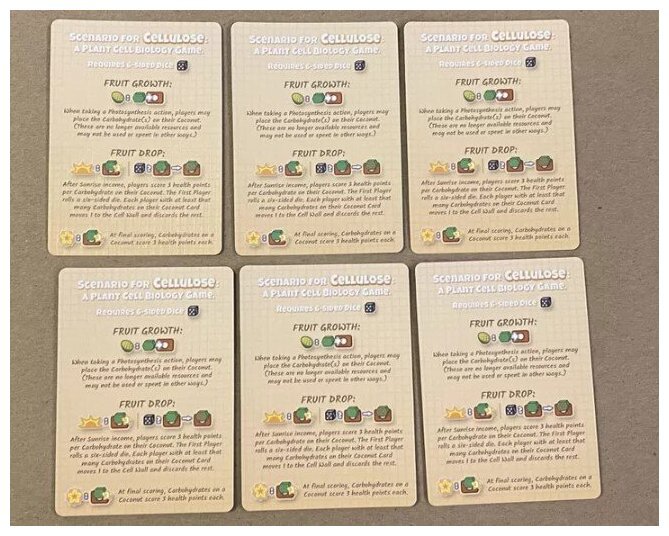 Cellulose - Coconut Scenario - A Plant Cell Biology Game