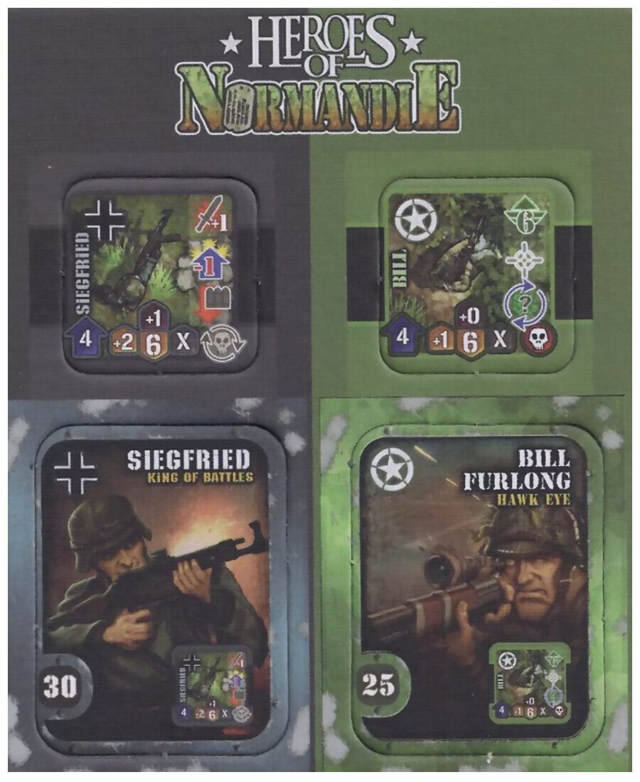 Heroes of Normandie : planche bonus