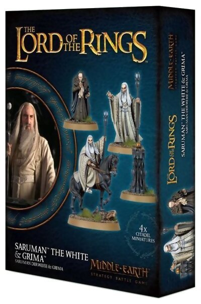 The Lord Of The Rings - Saruman The White & Gríma - Middle Earth Strategy Battle Game