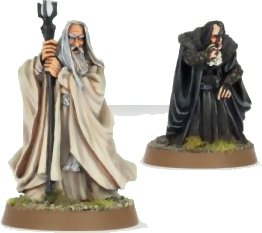 The Lord Of The Rings - Saruman the White & Gríma Wormtongue - Middle Earth Strategy Battle Game