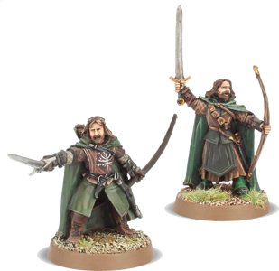 The Lord Of The Rings - Faramir et Damrod - Middle Earth Strategy Battle Game