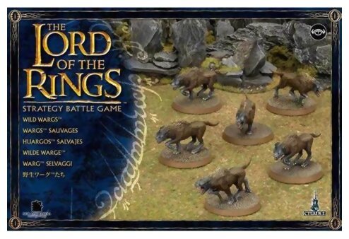 The Lord Of The Rings - Wargs Sauvages - Strategy Battle Game