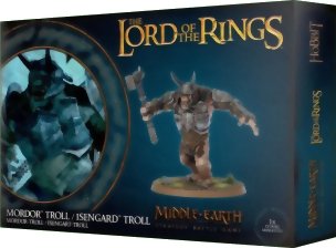 The Lord of The Rings - Isengard/Mordor Troll - Middle Earth Strategy Battle Game