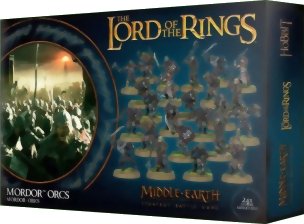 The Lord of The Rings - Mordor Orc - Middle Earth Strategy Battle Game