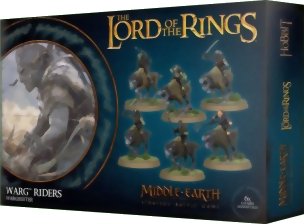 The Lord of The Rings - Warg Riders - Middle Earth Strategy Battle Game