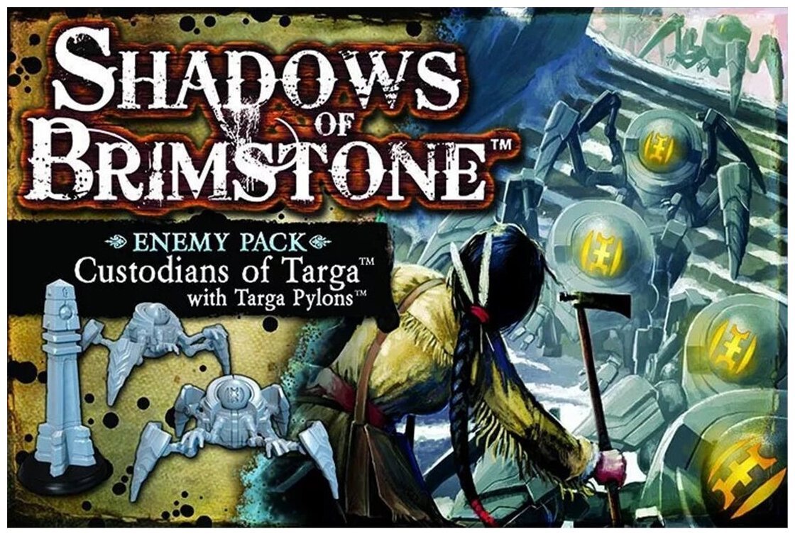 Shadows Of Brimstone - Custodians Of Targa With Targa Pylons - Enemy Pack