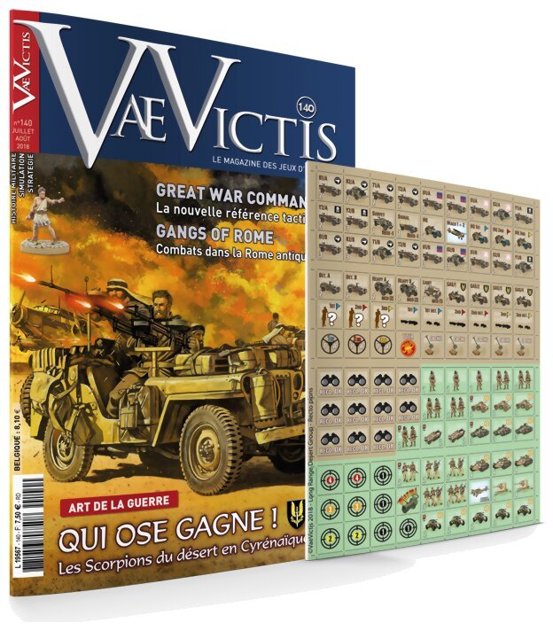 Vae Victis 140 - Qui Ose Gagne ! - Cyrénaïque 1942