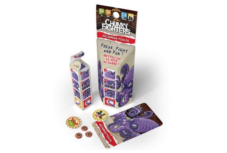 Chunky Fighters -  Gélvanhan Poulpe - Booster N°10