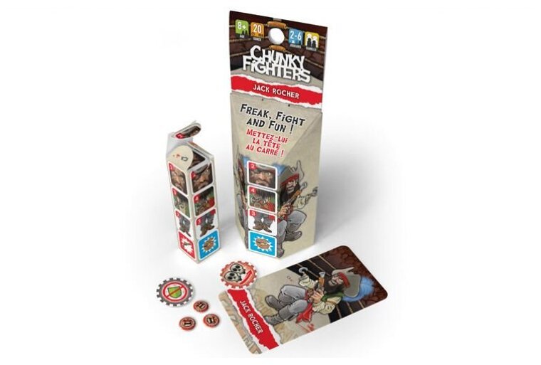 Chunky Fighters -  Jack Rocher - Booster N°6