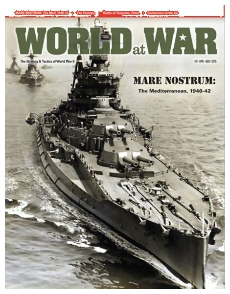 World At War - Mare Nostrum - The Mediterranean, 1940-42